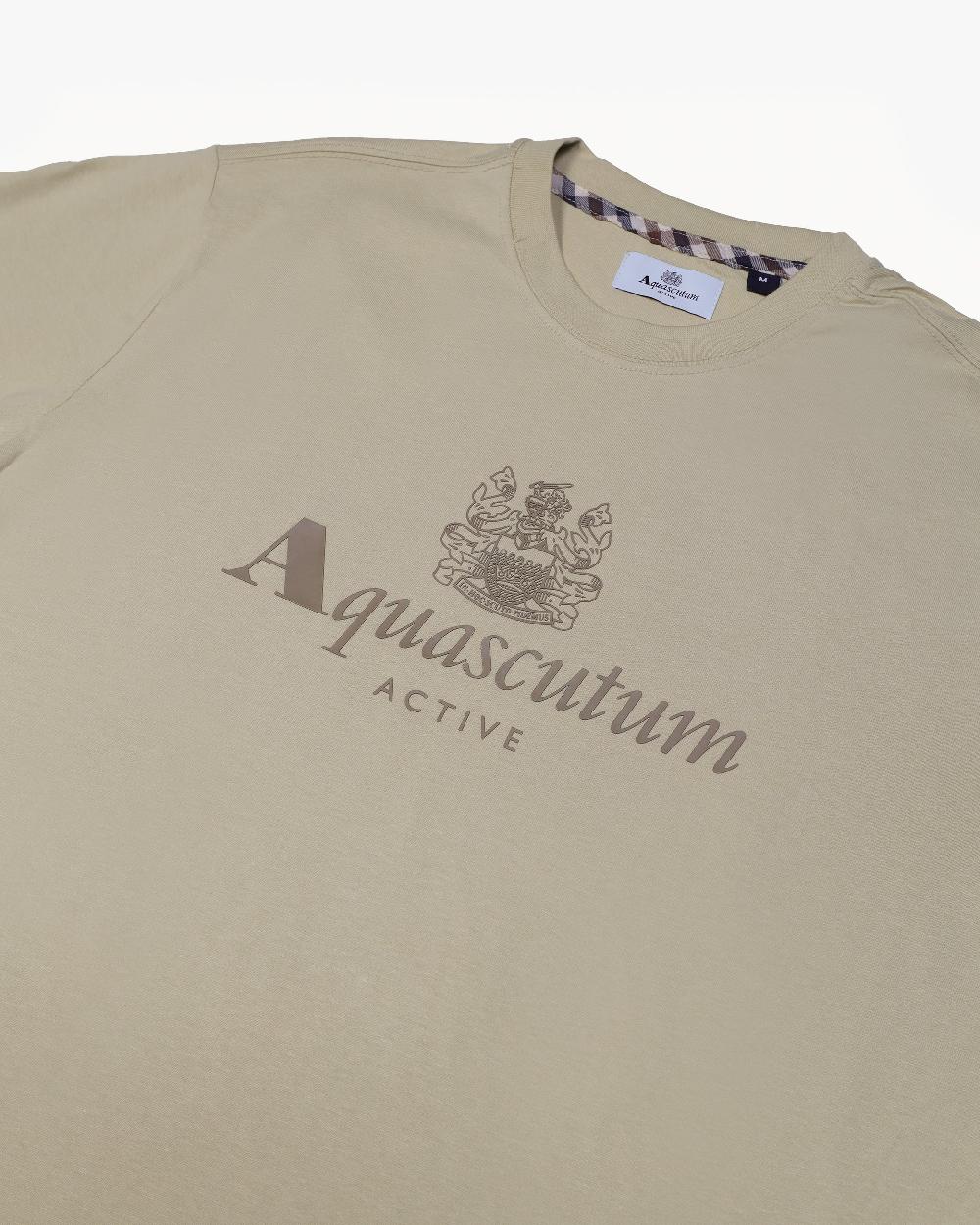 Aquascutum BIG LOGO T-SHIRT