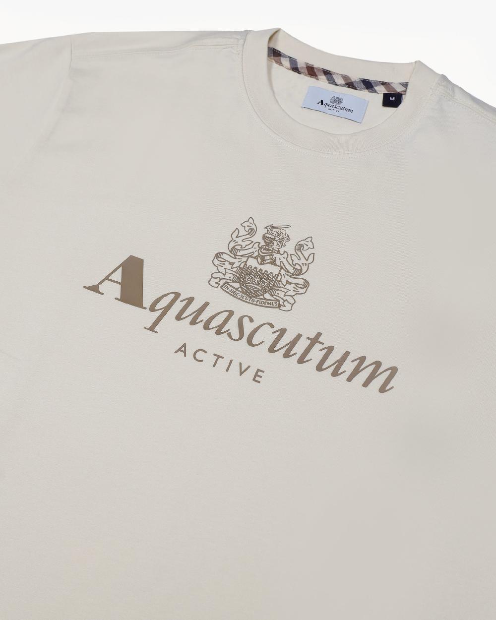 Aquascutum BIG LOGO T-SHIRT