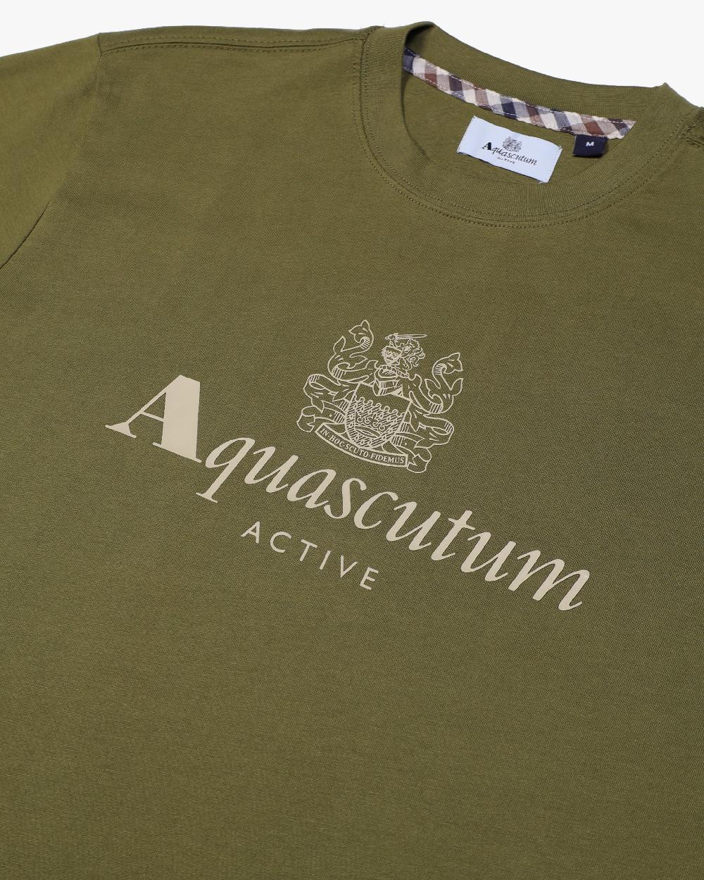 Aquascutum BIG LOGO T-SHIRT