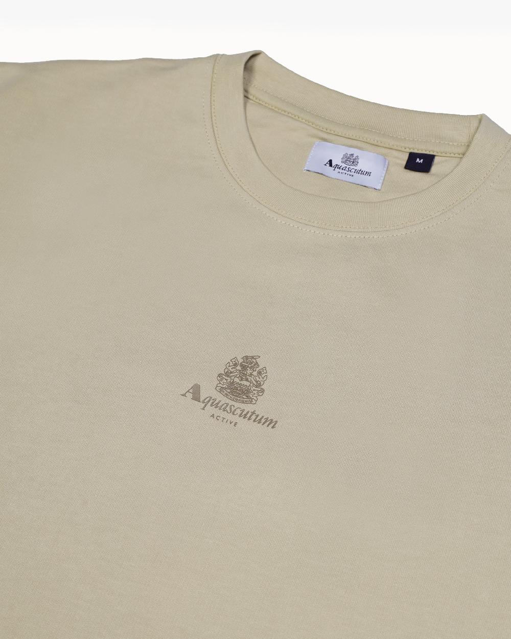 Aquascutum CENTERED LOGO CREWNECK
