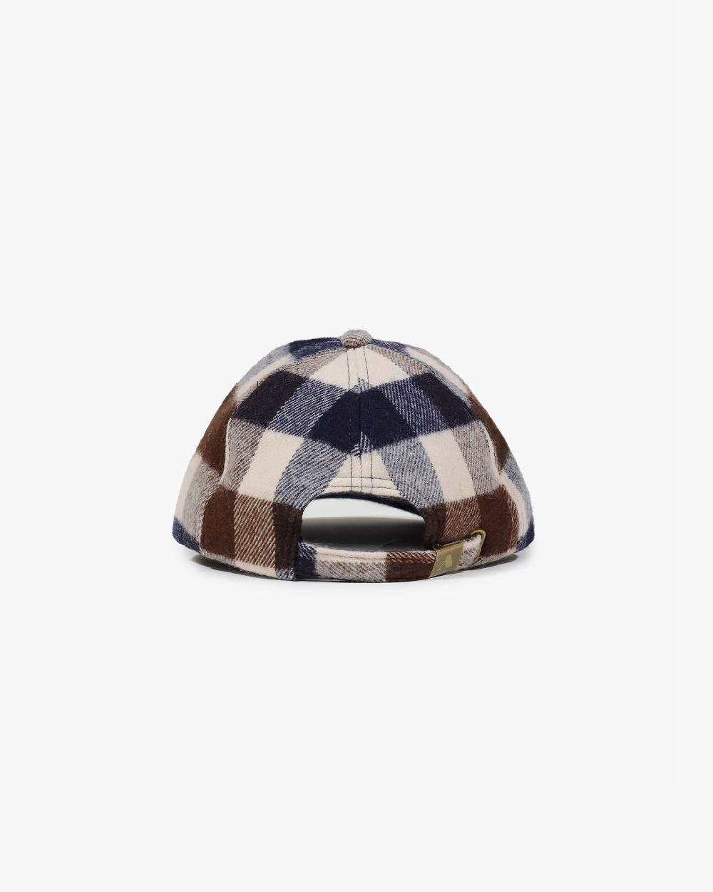 Aquascutum CLUB CHECK BASEBALL CAP