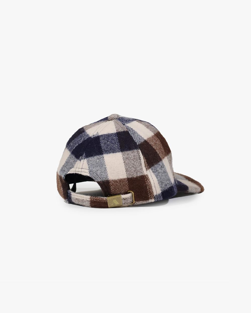 Aquascutum CLUB CHECK BASEBALL CAP
