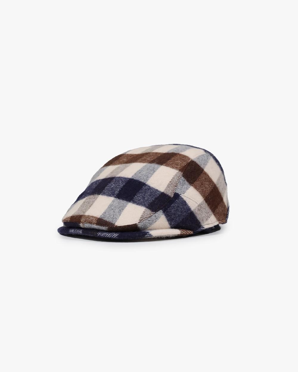 Aquascutum CLUB CHECK FLAT CAP