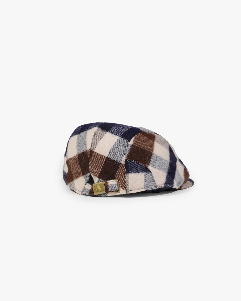 Aquascutum CLUB CHECK FLAT CAP