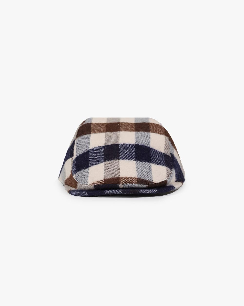 aquascutum CLUB CHECK FLAT CAP