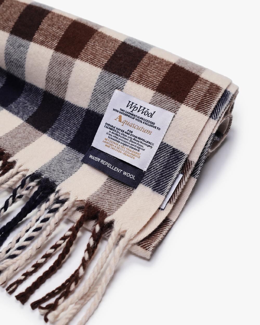 Aquascutum CLUB CHECK SCARF MACRO