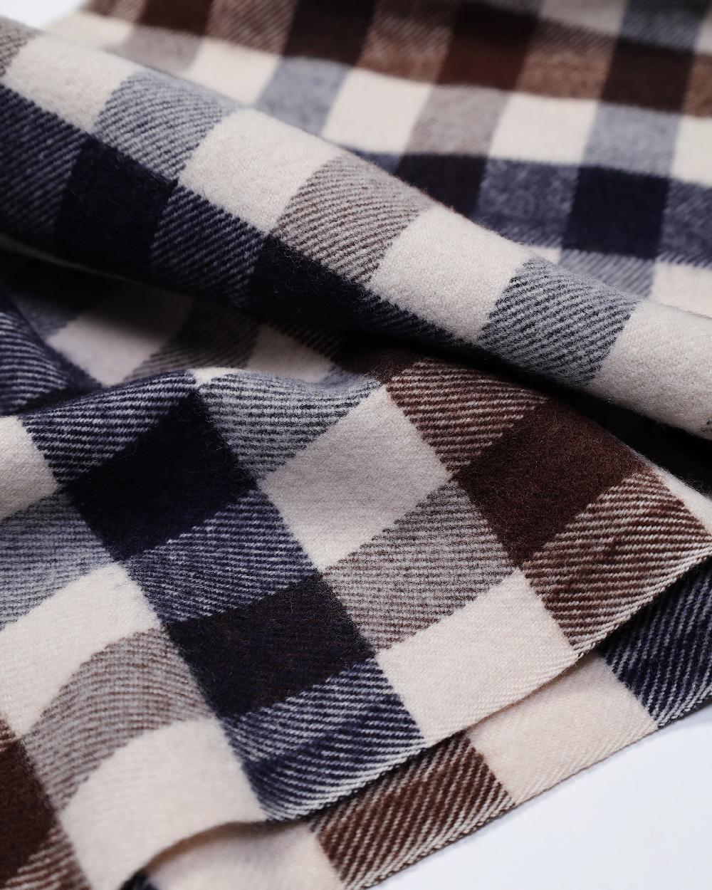 Aquascutum CLUB CHECK SCARF MACRO