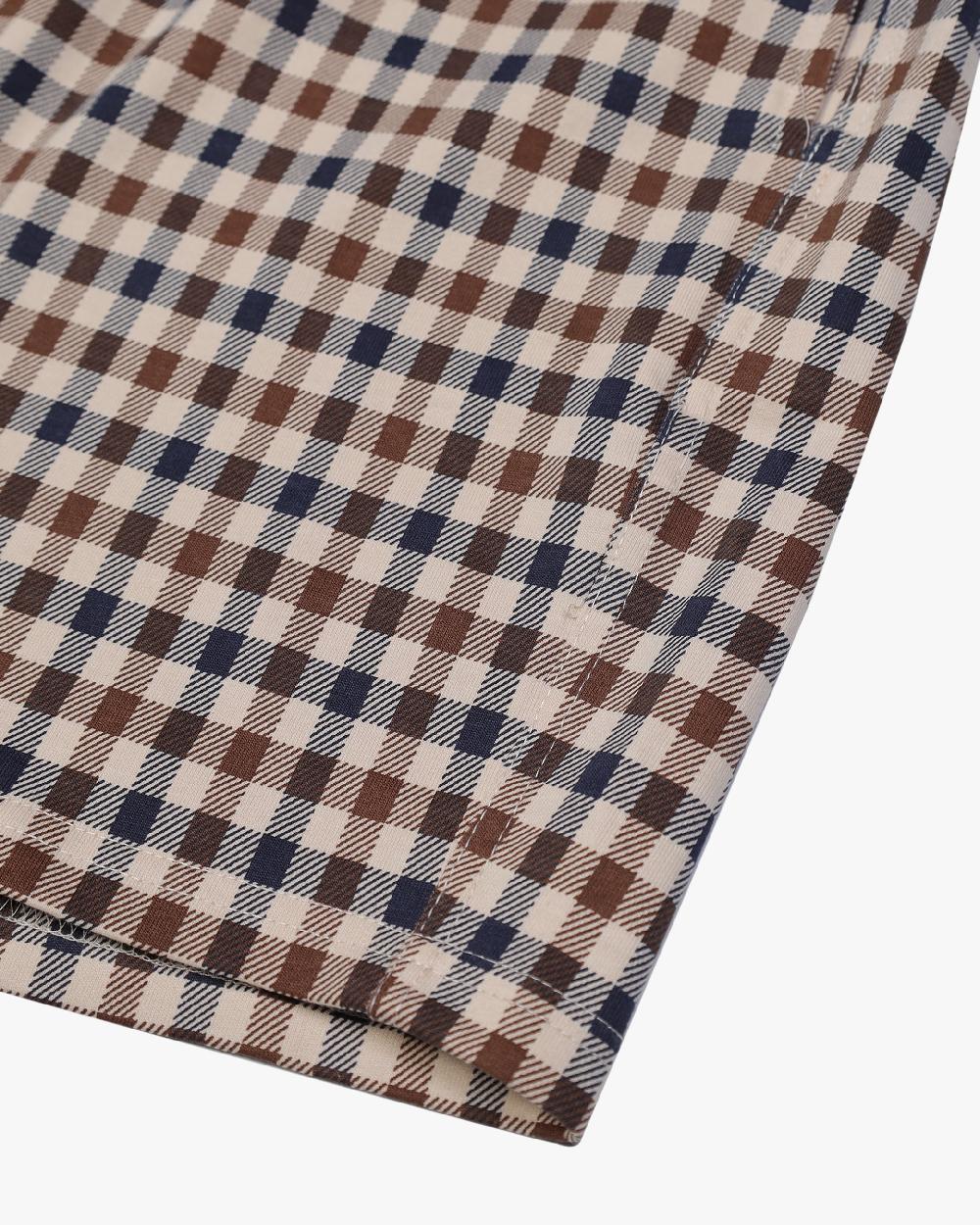 Aquascutum CLUB CHECK SHORT PANTS