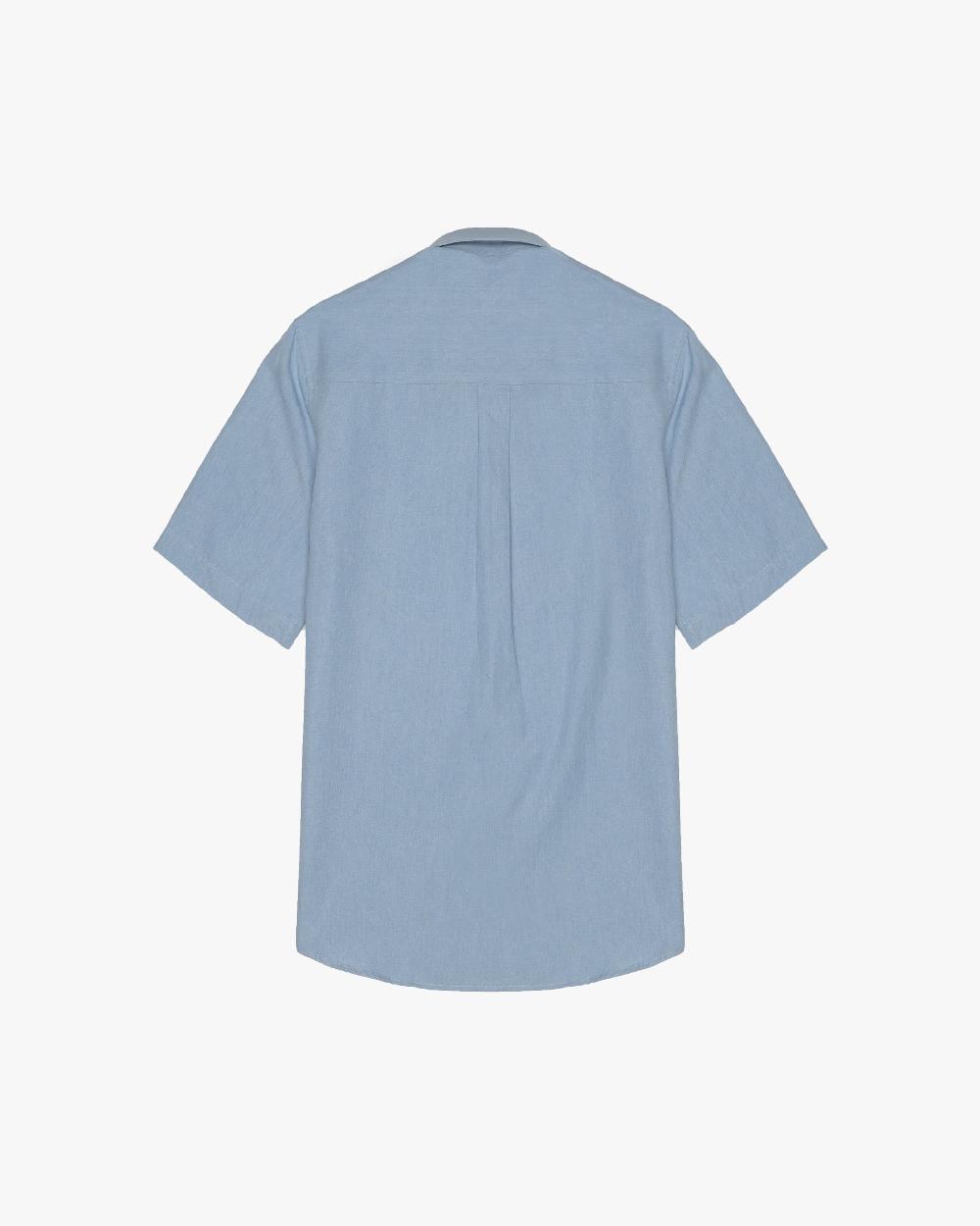 Aquascutum DENIM SHORT SLEEVES SHIRT