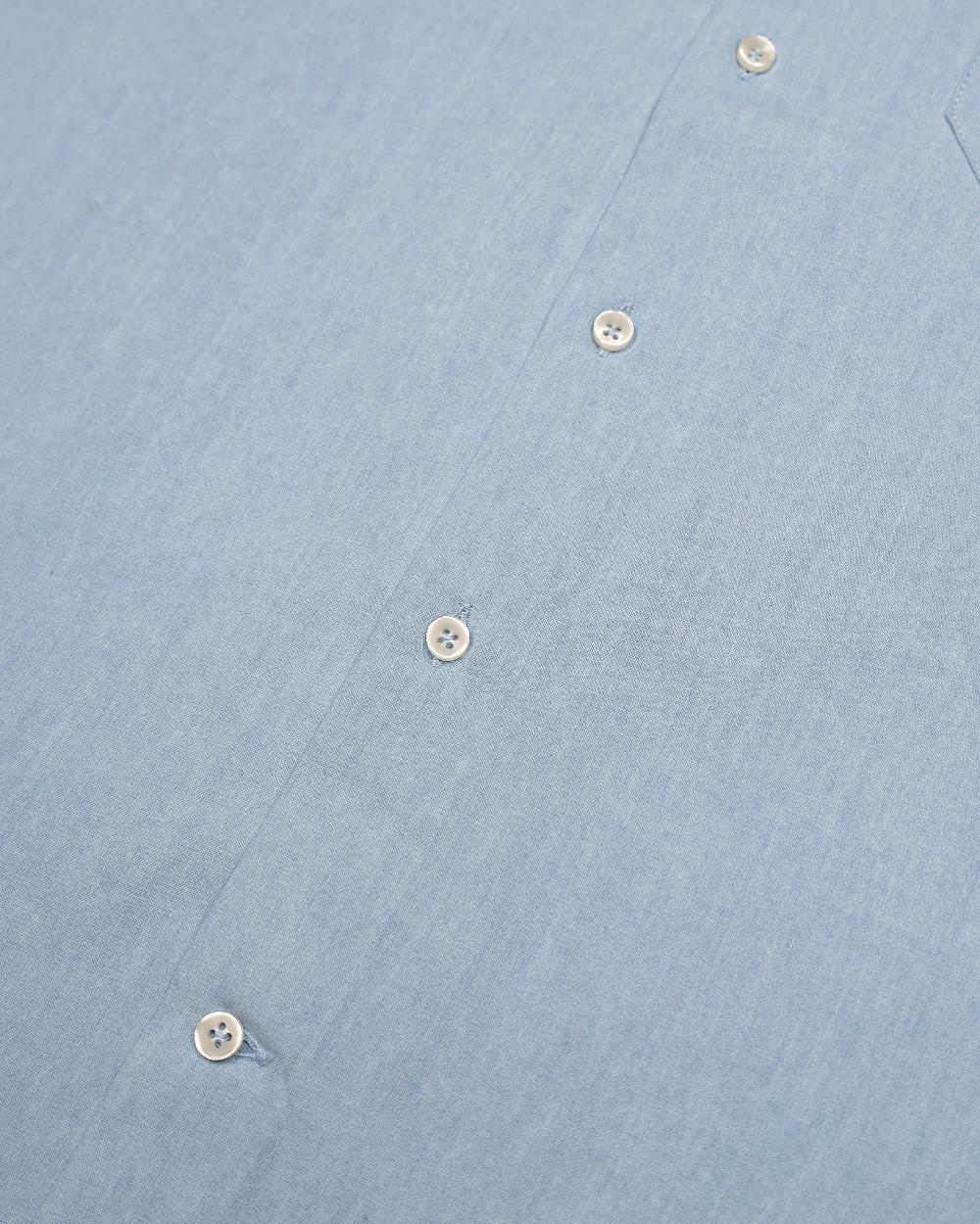 Aquascutum DENIM SHORT SLEEVES SHIRT