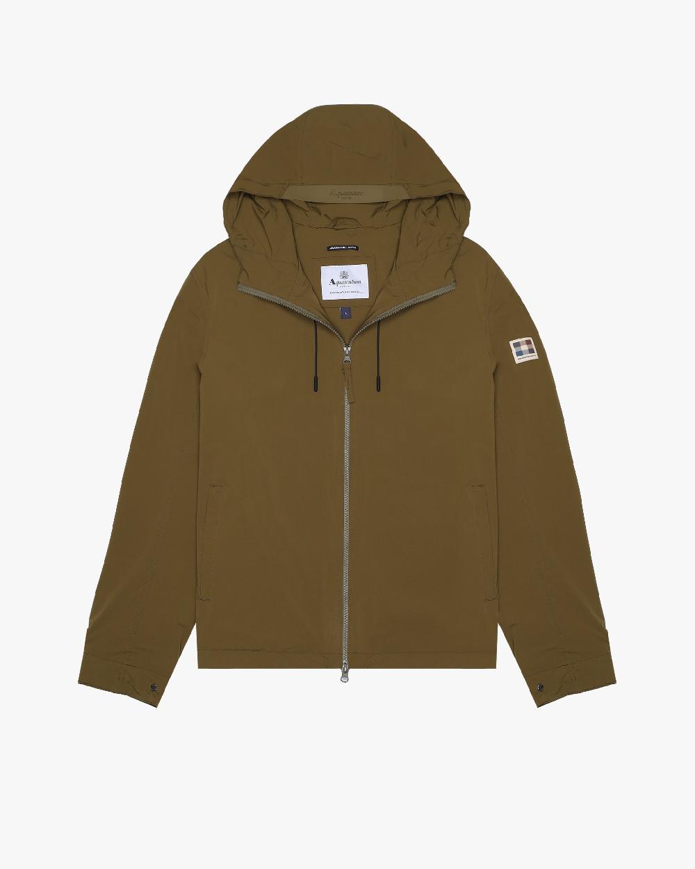 aquascutum HOODED STRETCH WINDBREAKER
