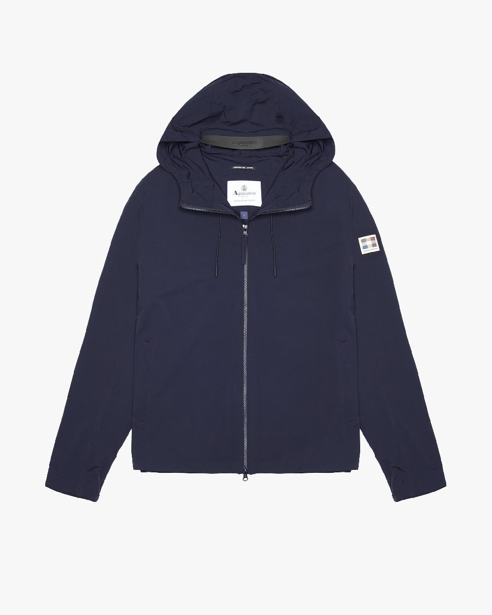 aquascutum HOODED STRETCH WINDBREAKER