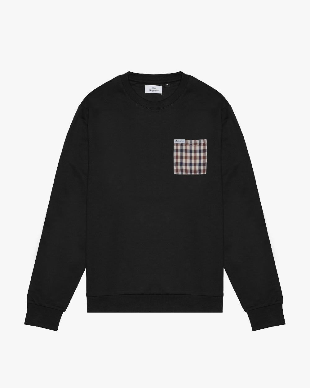 aquascutum ICONIC POCKET CREWNECK