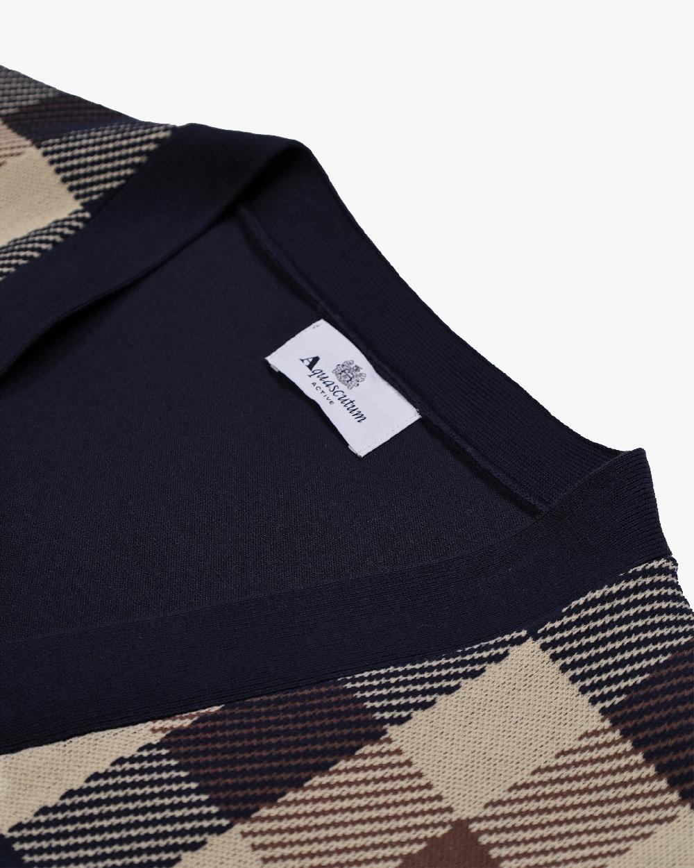 Aquascutum MACRO ICONIC CARDIGAN