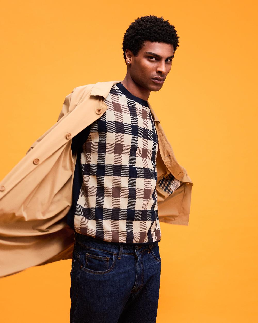 Aquascutum MACRO ICONIC SWEATER