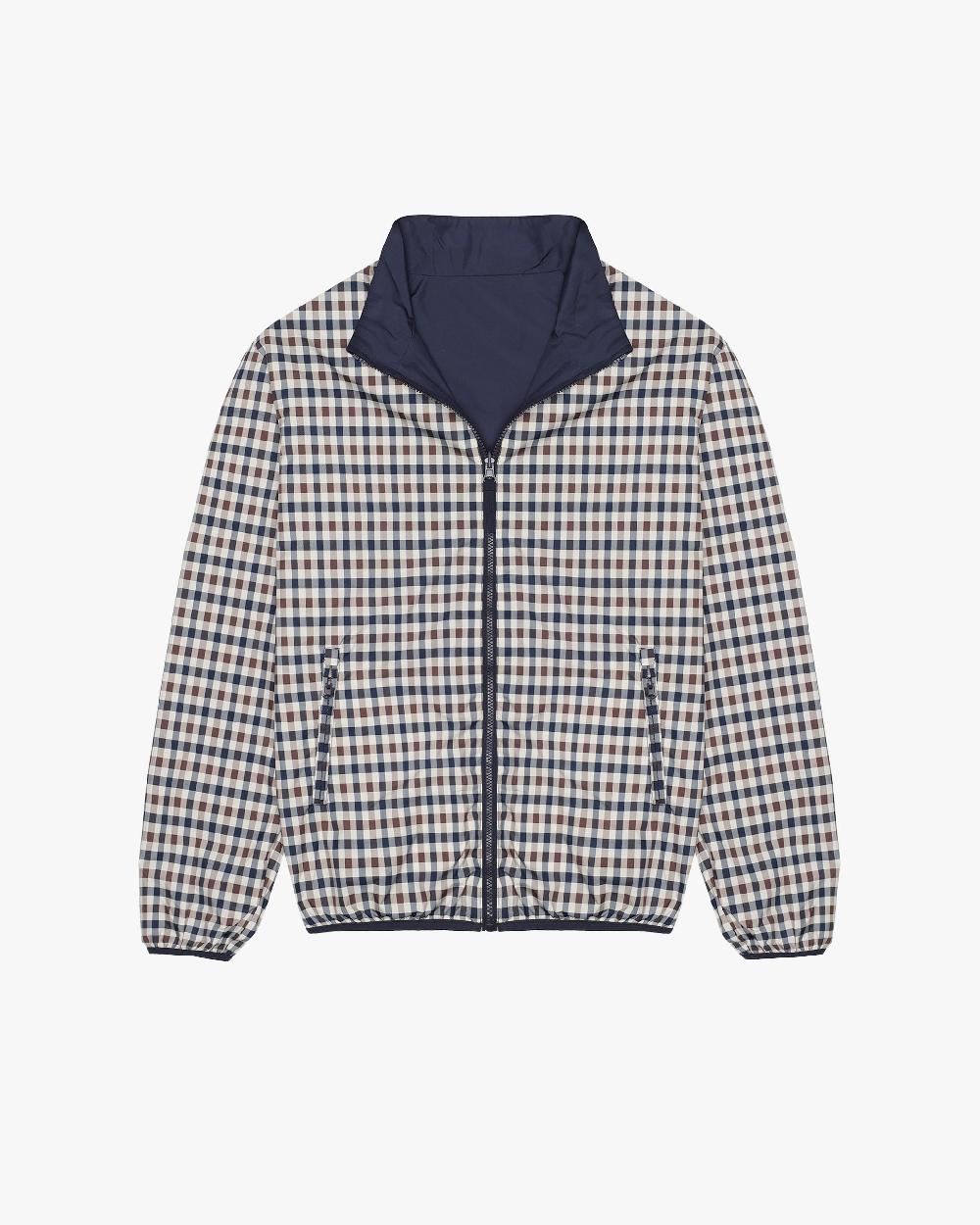 Aquascutum MOCK NECK SAILOR REVERSIBLE JACKET