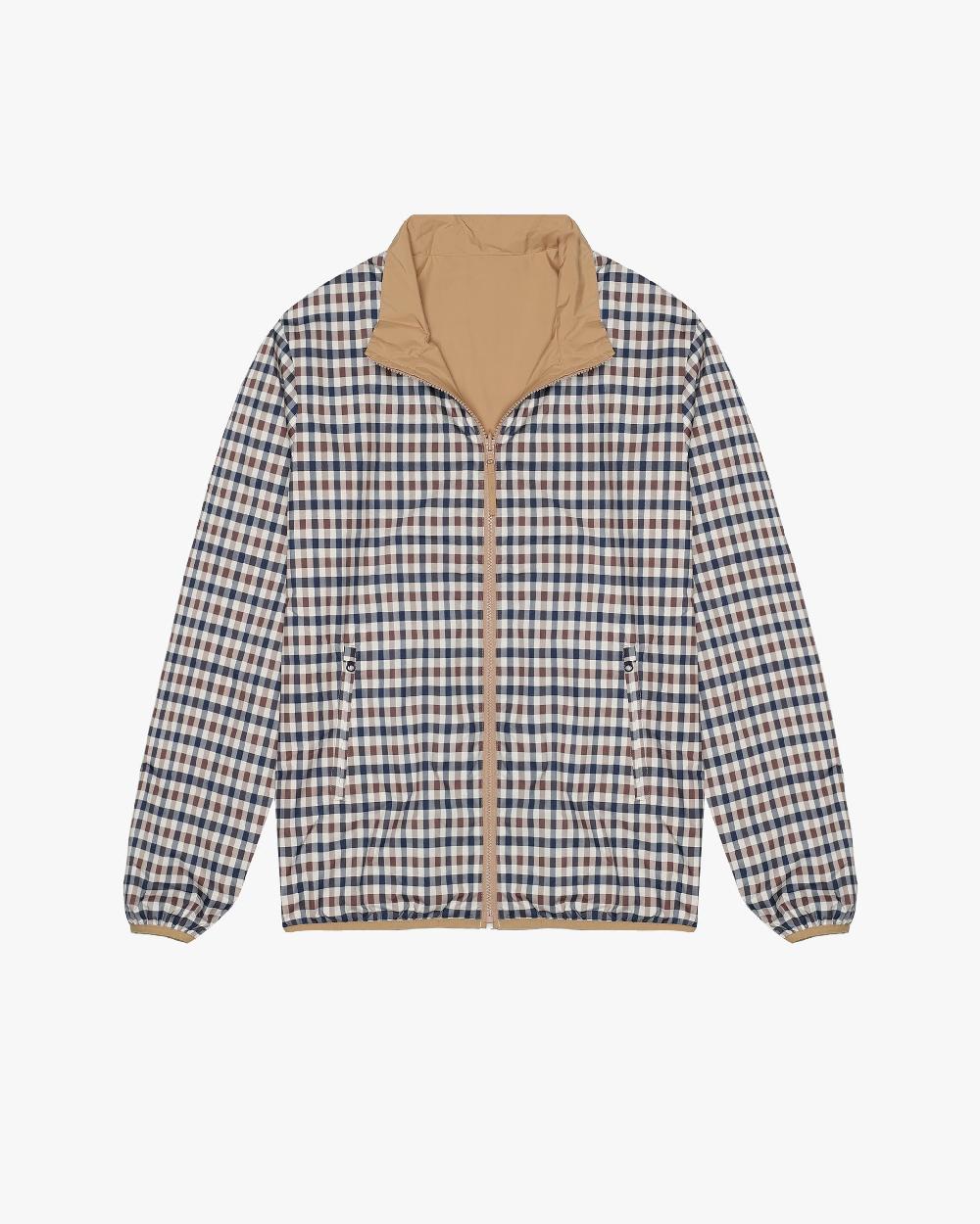 Aquascutum MOCK NECK SAILOR REVERSIBLE JACKET
