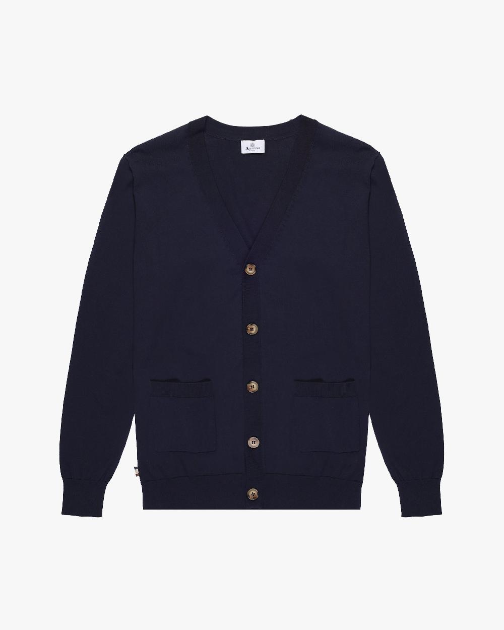 aquascutum PATCHES CARDIGAN