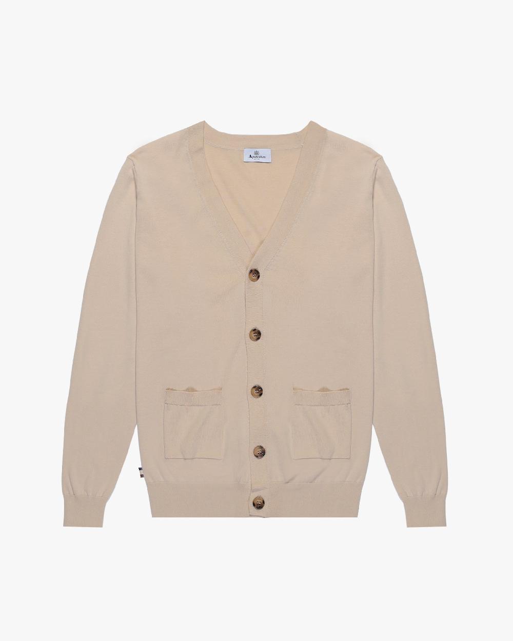 aquascutum PATCHES CARDIGAN
