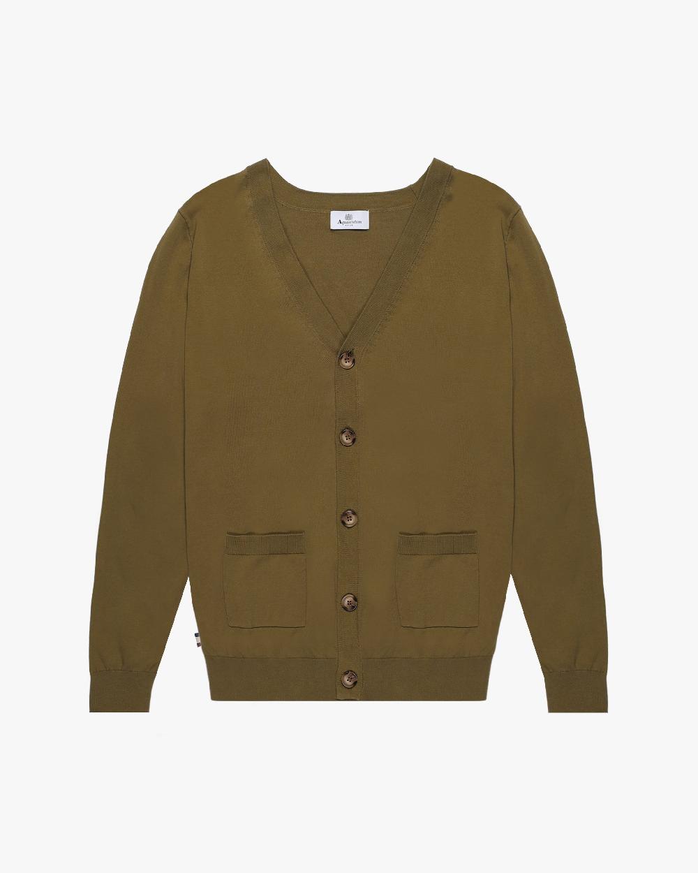 aquascutum PATCHES CARDIGAN