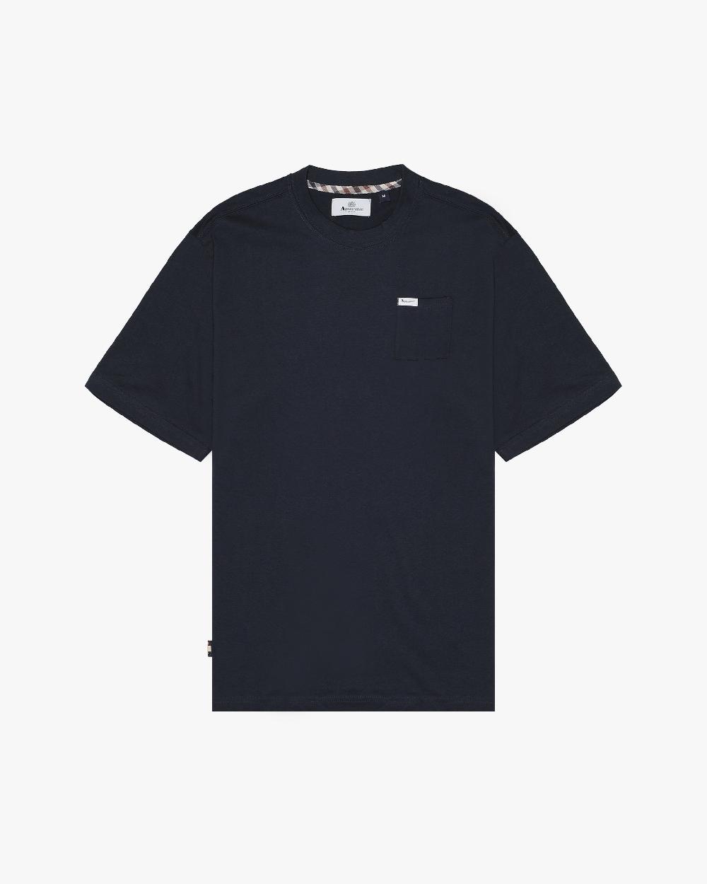 aquascutum POCKET T-SHIRT
