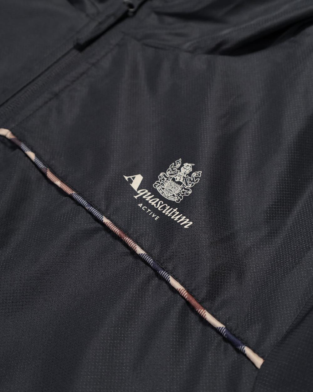Aquascutum RIPSTOP PIPING HOODIE