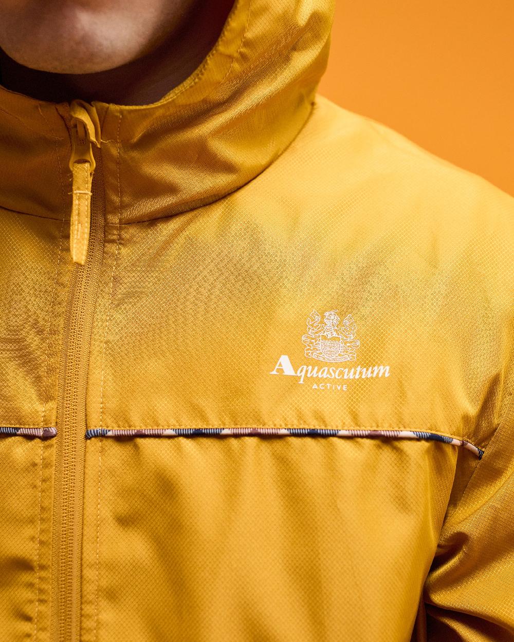 Aquascutum RIPSTOP PIPING HOODIE