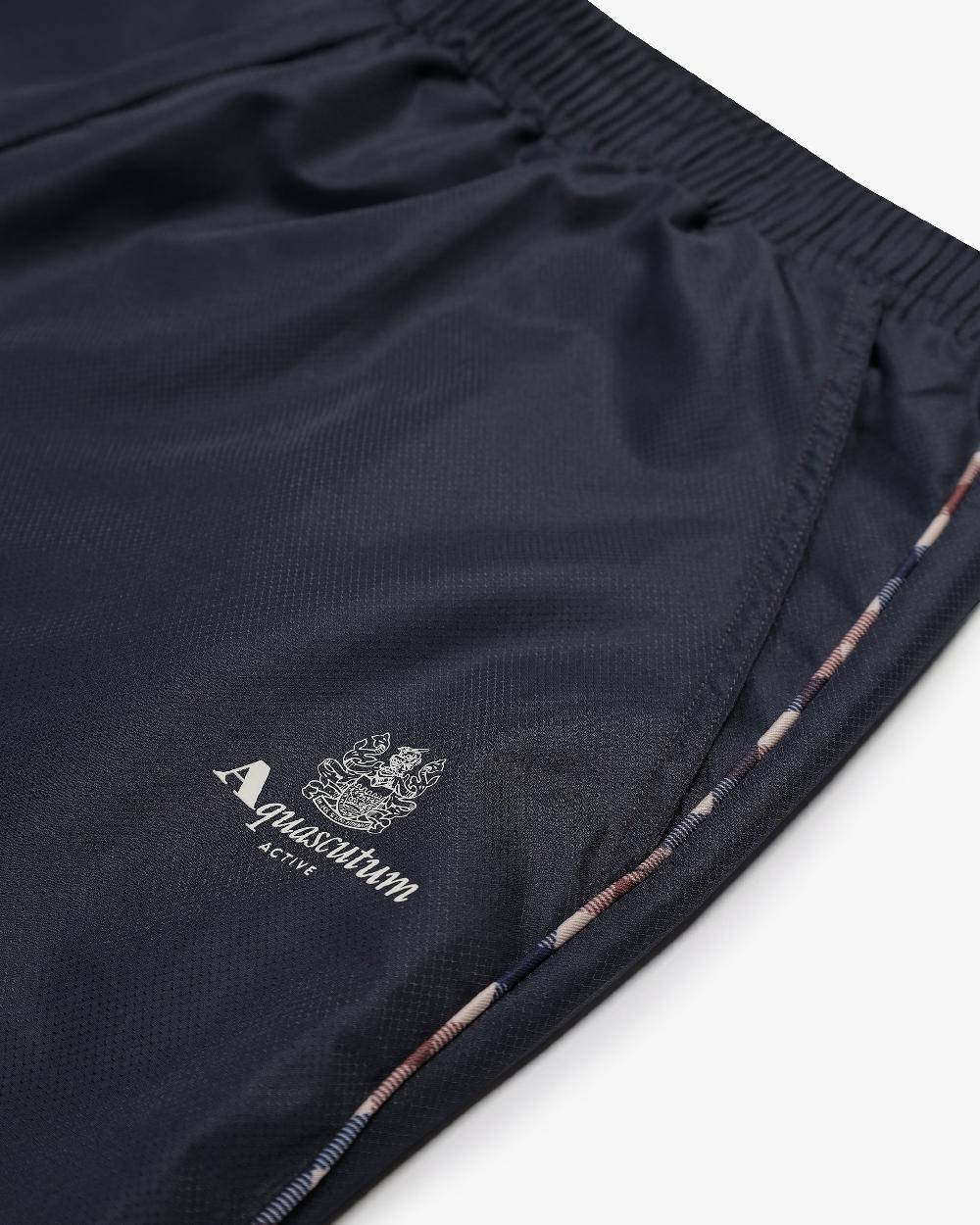 Aquascutum RIPSTOP PIPING TRACK PANTS