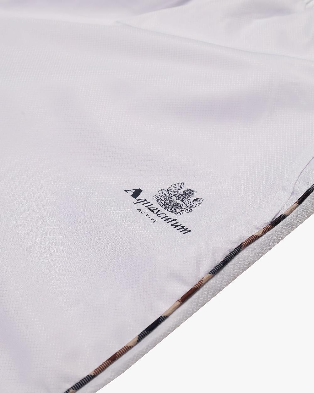 Aquascutum RIPSTOP PIPING TRACK PANTS