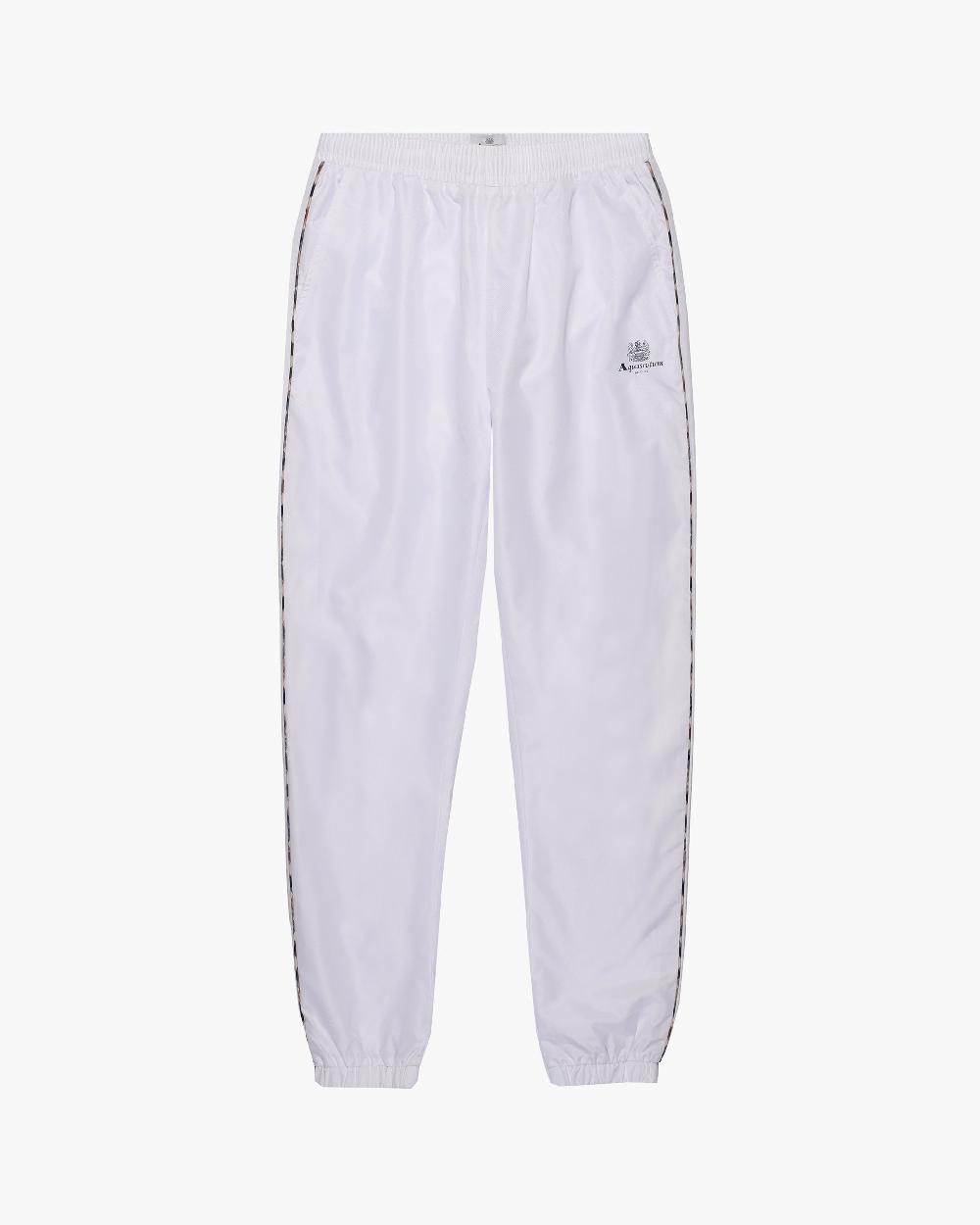 aquascutum RIPSTOP PIPING TRACK PANTS