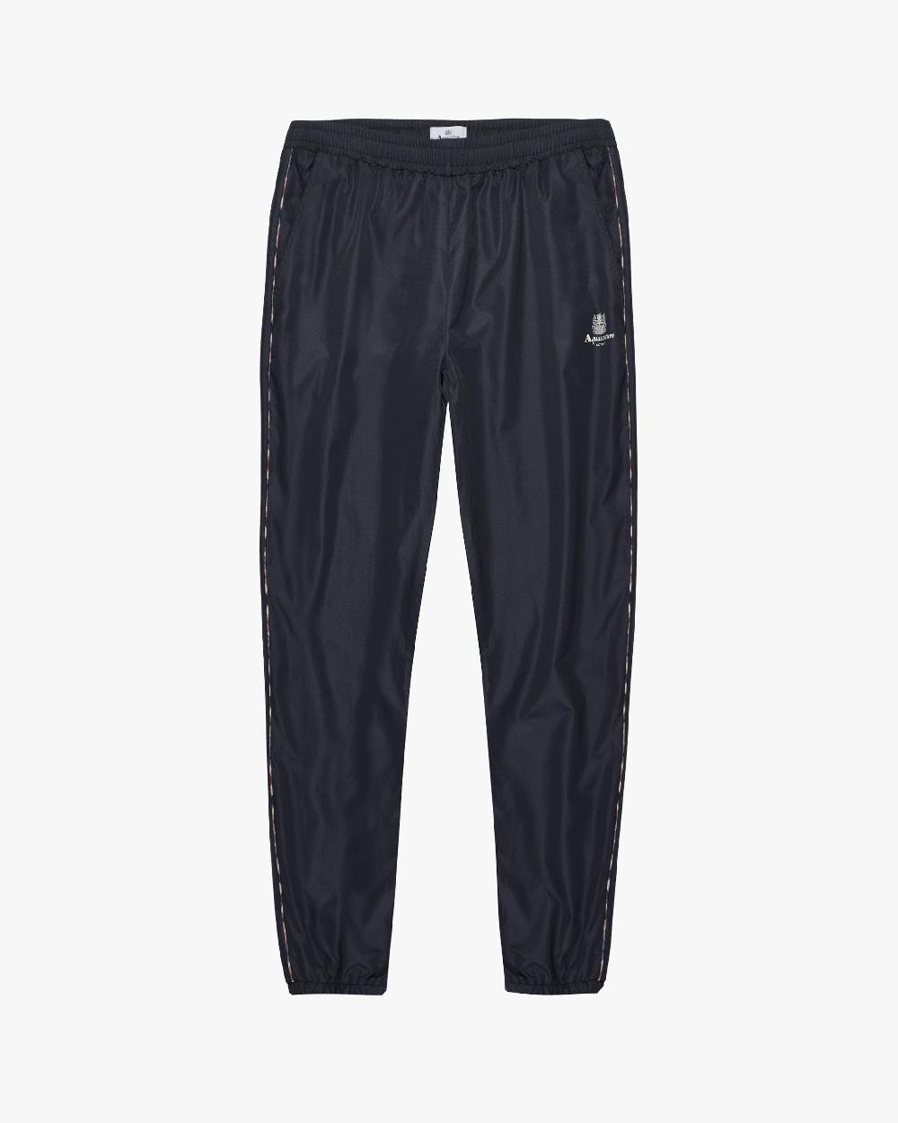 aquascutum RIPSTOP PIPING TRACK PANTS