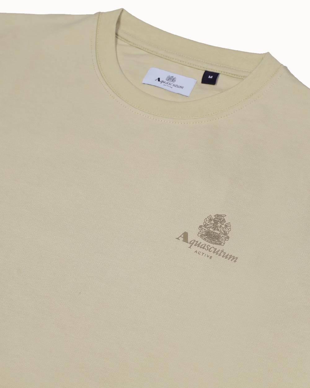 Aquascutum SMALL LOGO CREWNECK
