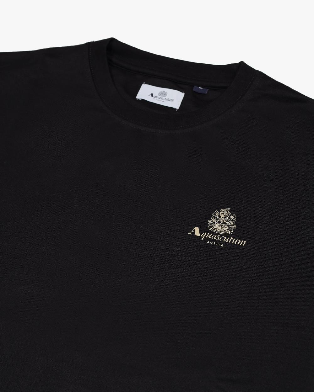 Aquascutum SMALL LOGO CREWNECK