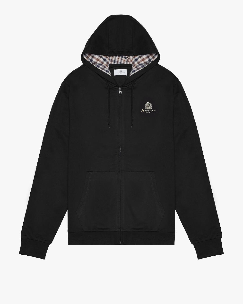 aquascutum SMALL LOGO FULL ZIP