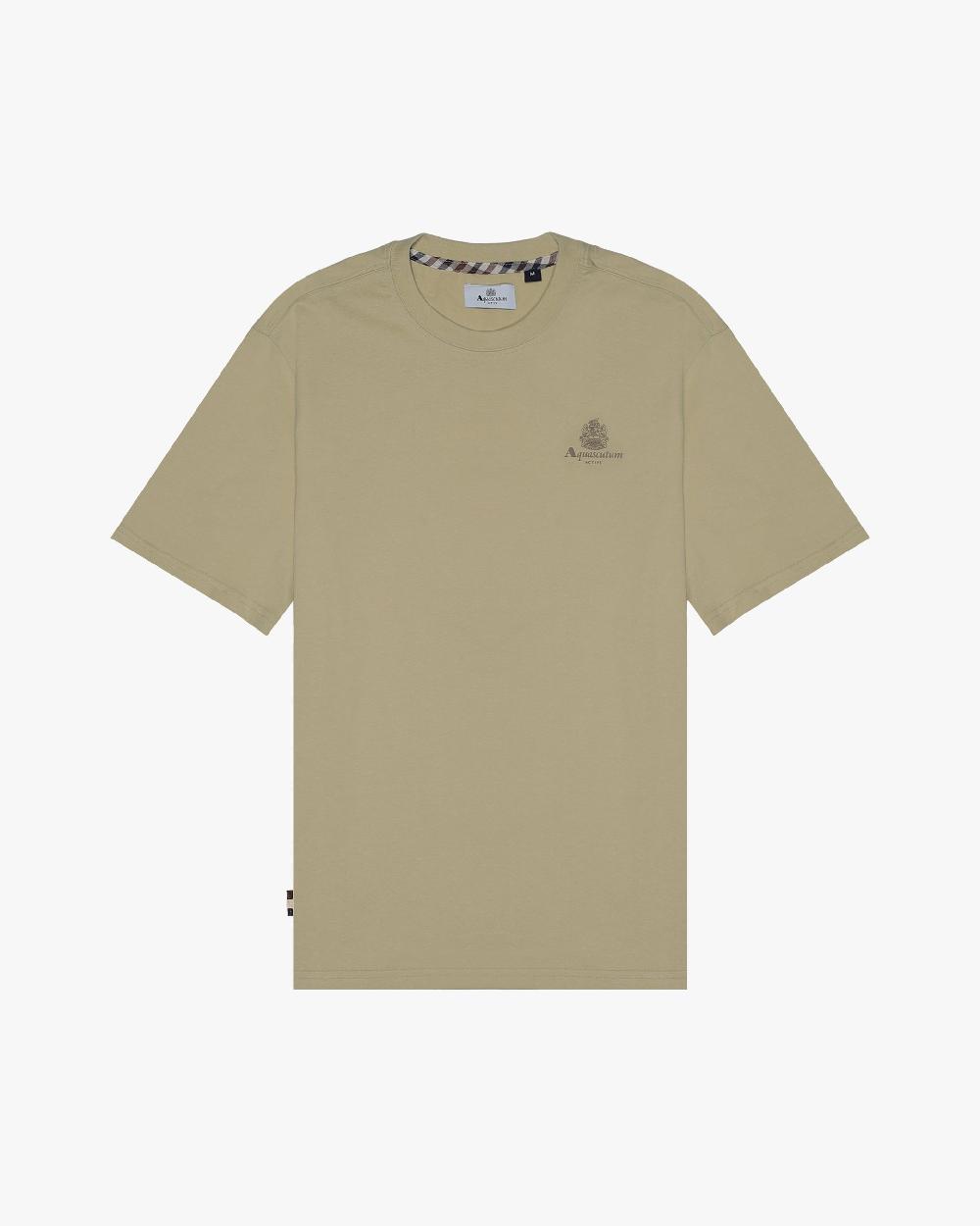 aquascutum SMALL LOGO T-SHIRT