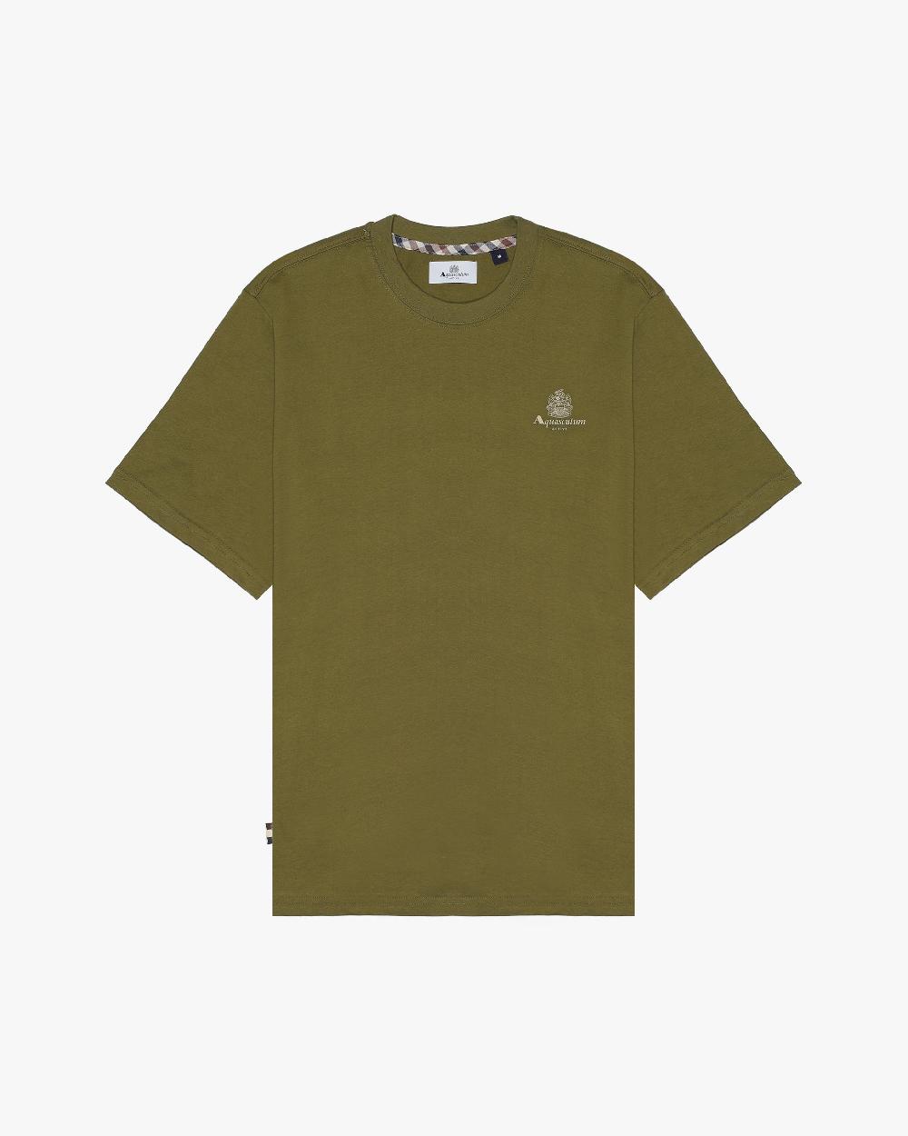 aquascutum SMALL LOGO T-SHIRT