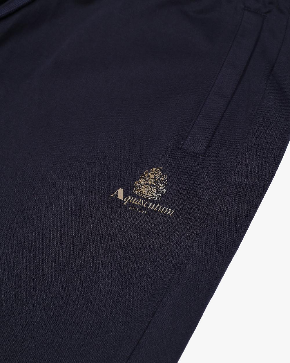Aquascutum SMALL LOGO TRACK PANTS