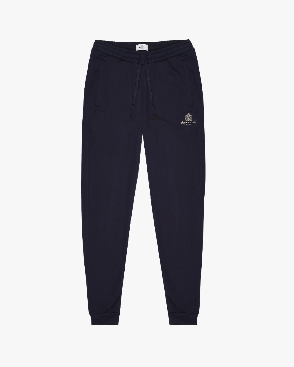 aquascutum SMALL LOGO TRACK PANTS