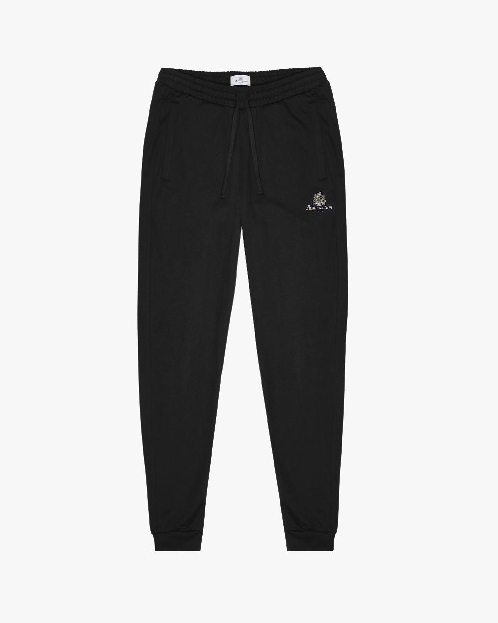aquascutum SMALL LOGO TRACK PANTS