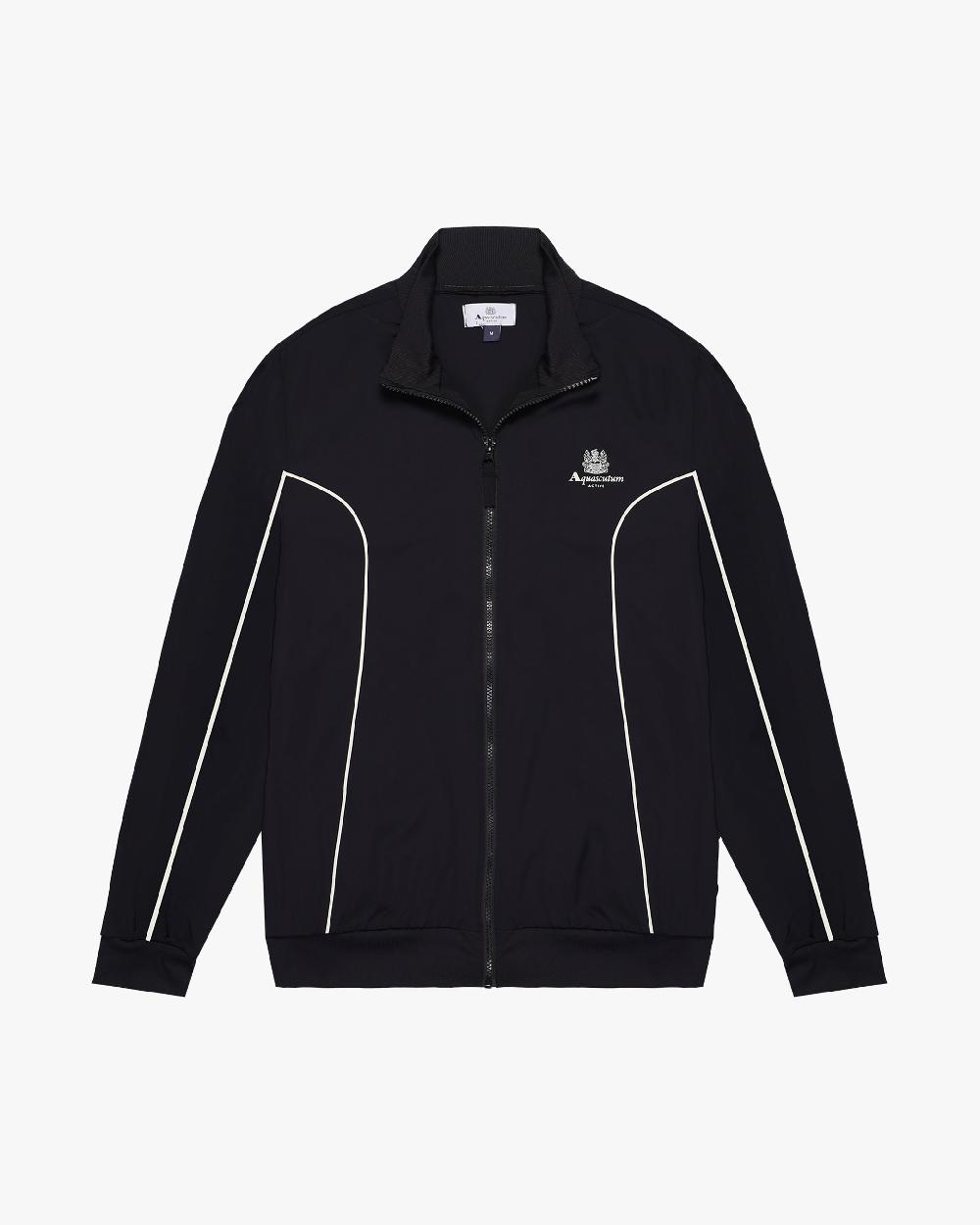 aquascutum STRETCH STRIPES MOCKNECK