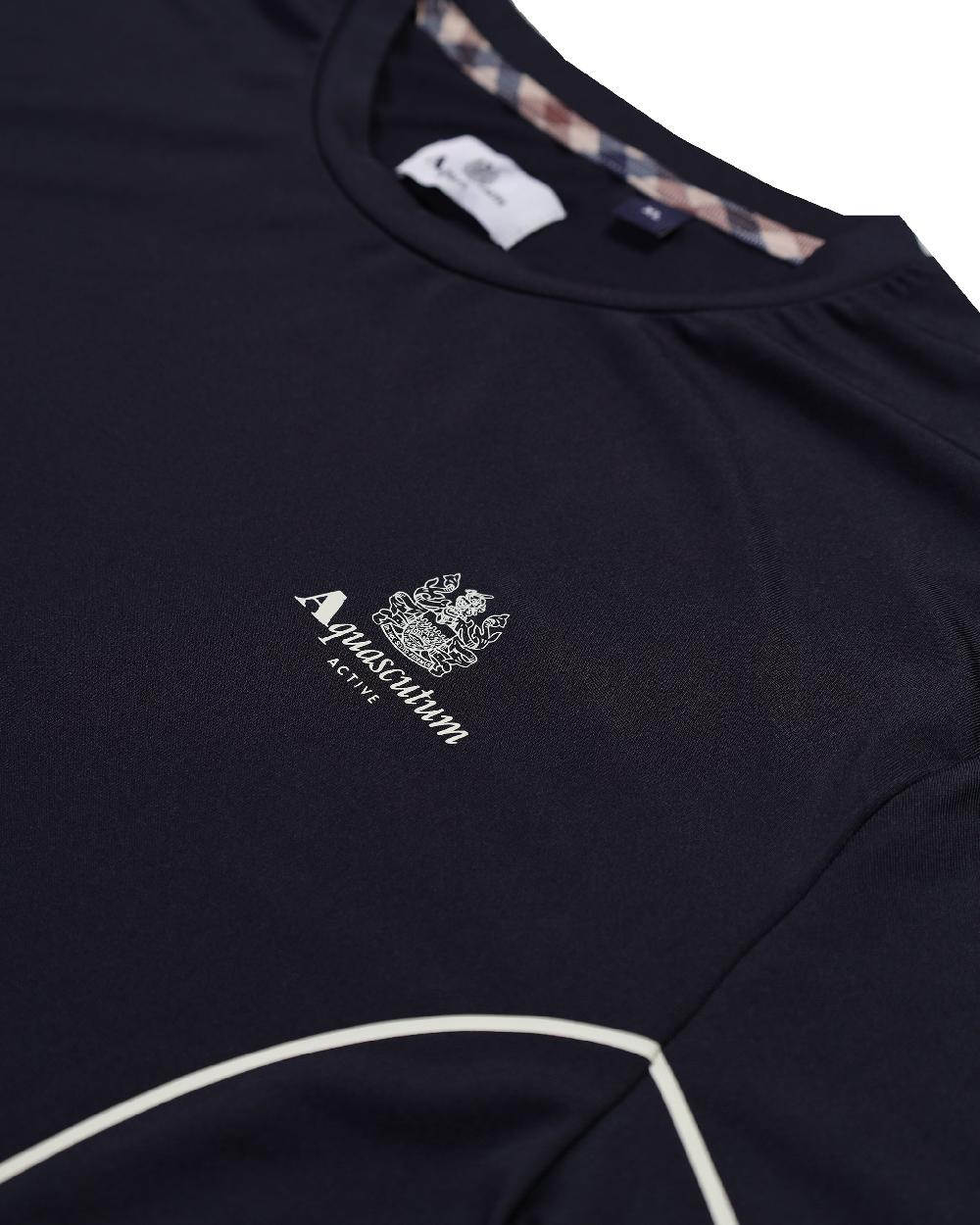 Aquascutum STRETCH STRIPES T-SHIRT