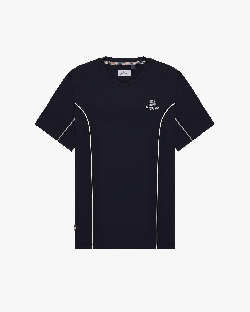 aquascutum STRETCH STRIPES T-SHIRT