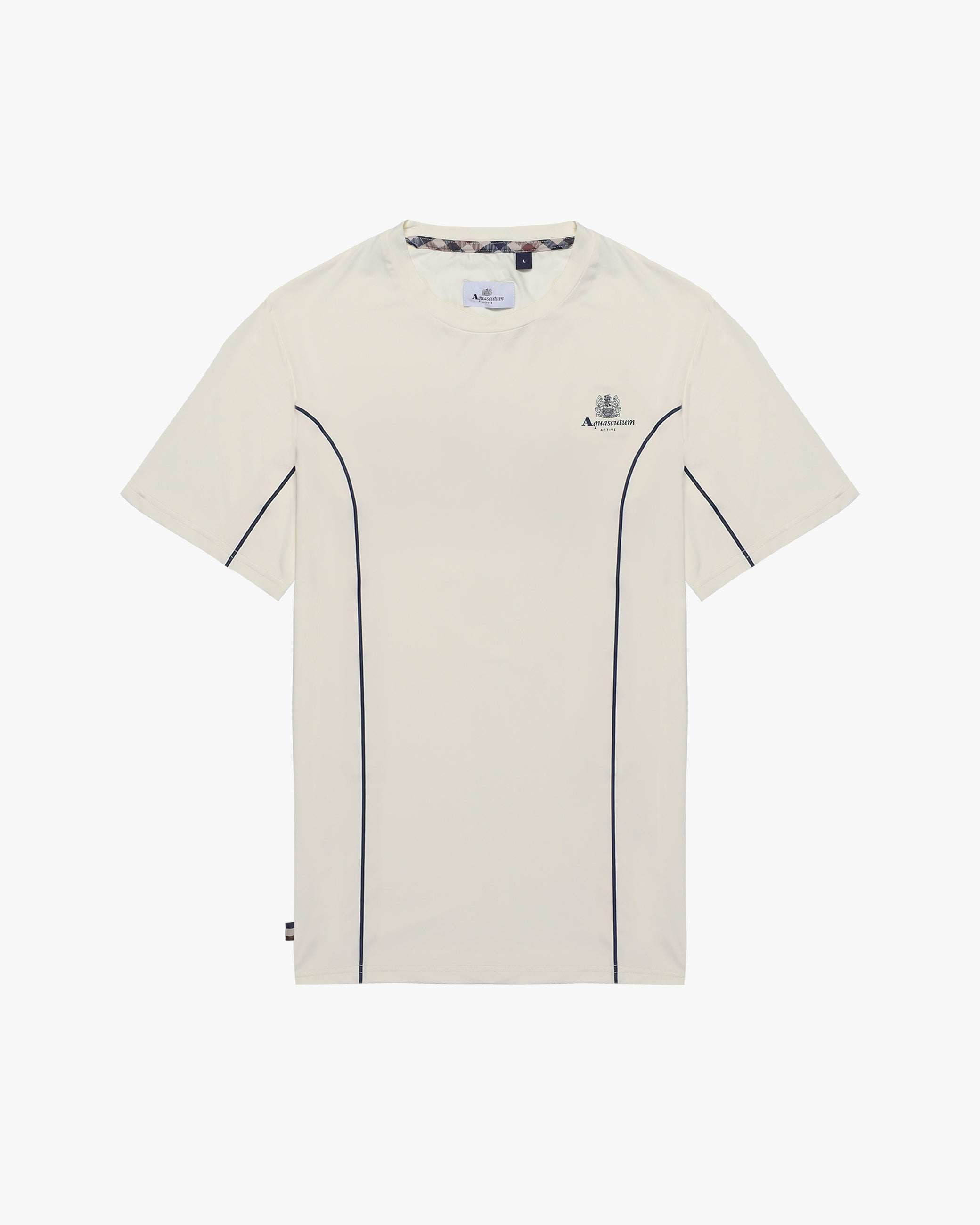 aquascutum STRETCH STRIPES T-SHIRT