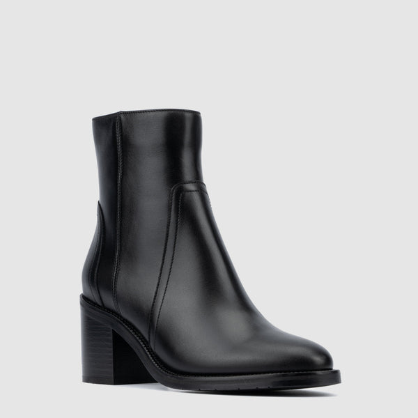 Aquatalia Janella Black Leather