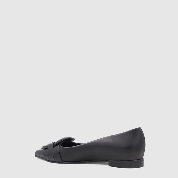 Aquatalia Jojo Black Leather