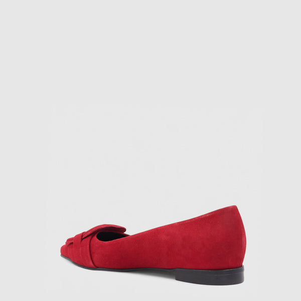 Aquatalia Jojo Cherry Suede