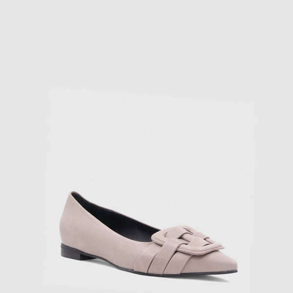 Aquatalia Jojo Taupe Leather