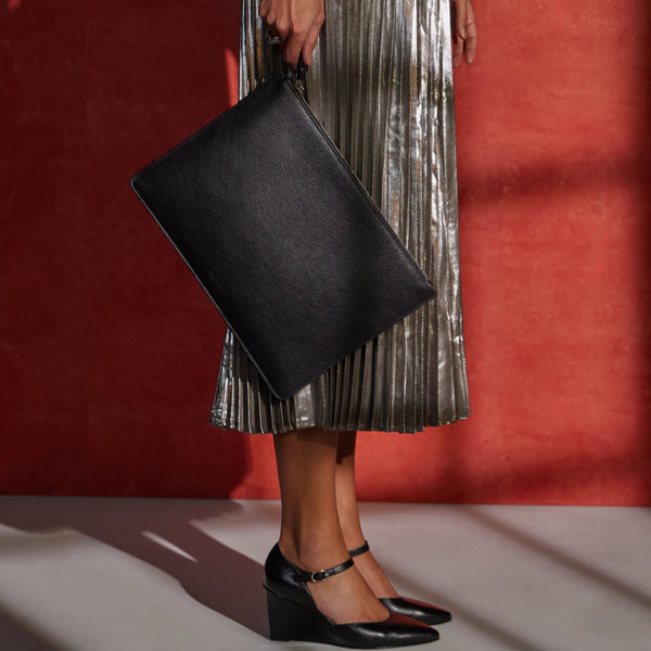 Aquatalia Large Zip Pouch