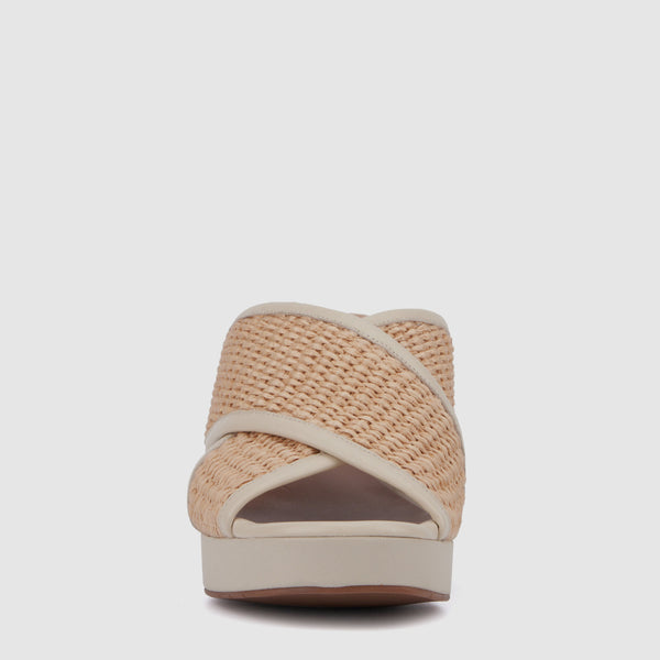 Aquatalia Madyson Raffia Bone Nappa
