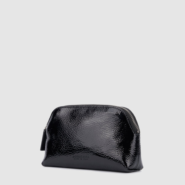 Aquatalia Medium Zip Wristlet Black